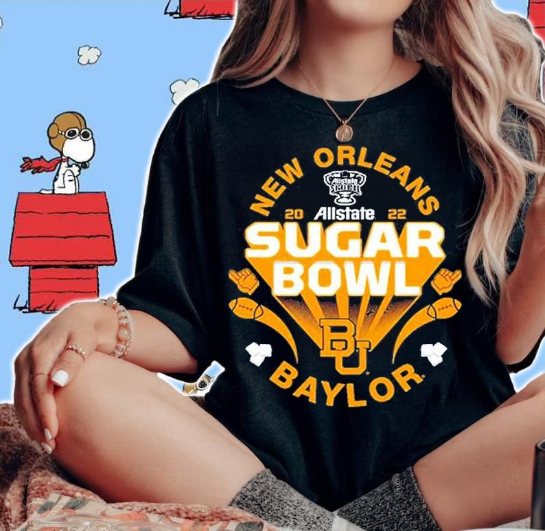 New Orleans Baylor Bears Sugar Bowl 2022 T-Shirt t-shirt