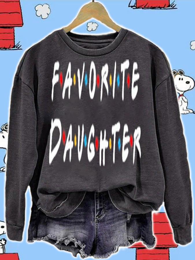 Favorite Daughter Premium Best Daughter Ever T-Shirt t-shirt sweatshirt