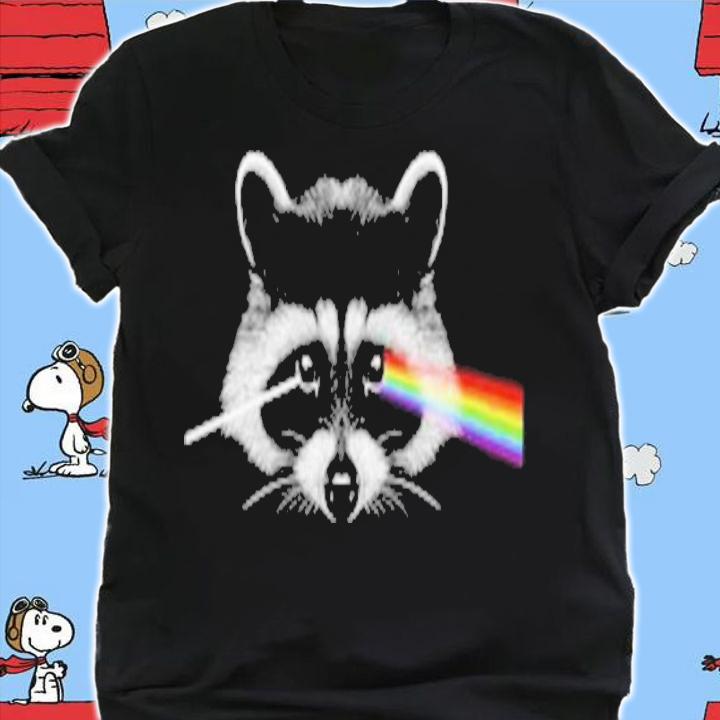 Funny dark Side Of Raccoon Shirt t-shirt
