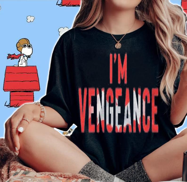I Am Vengeance Bat Design Classic Shirt t-shirt