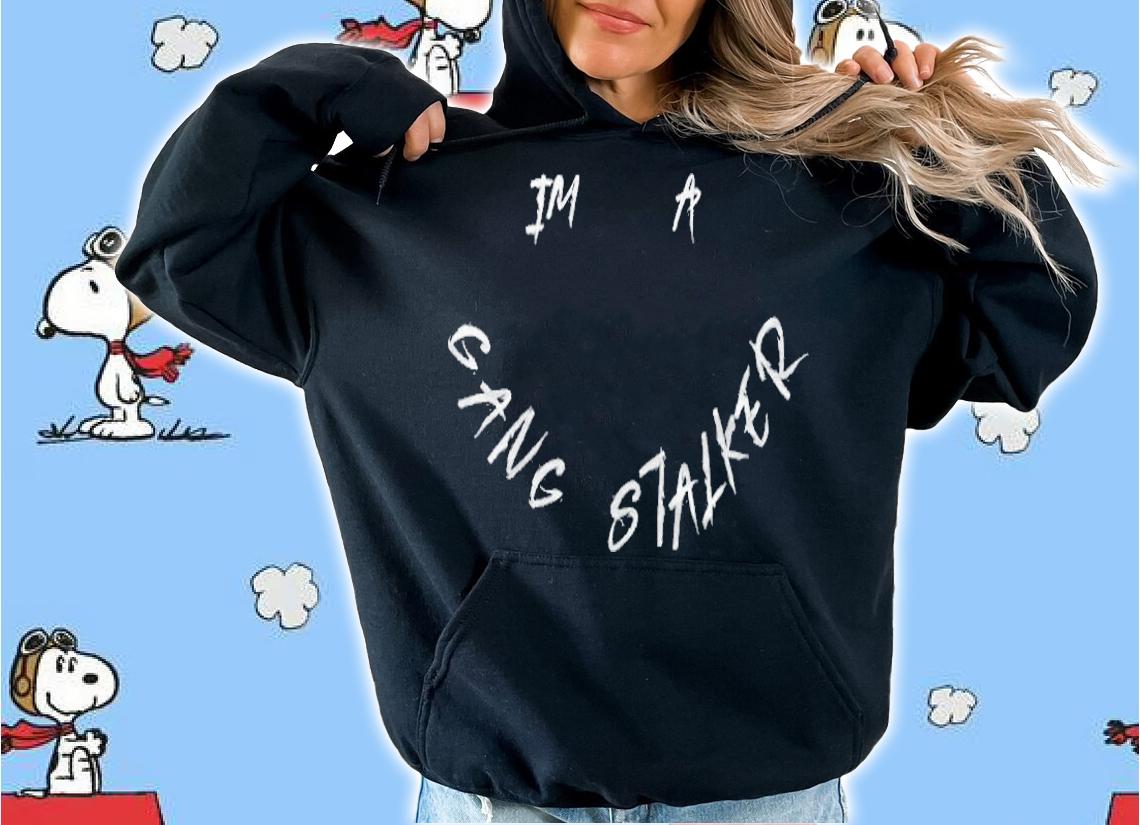 I'm a gang stalker T-shirt t-shirt hoodie