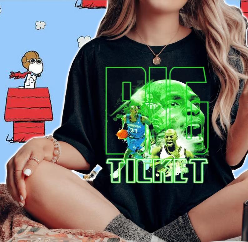 Kevin Garnett Basketball Shirt t-shirt