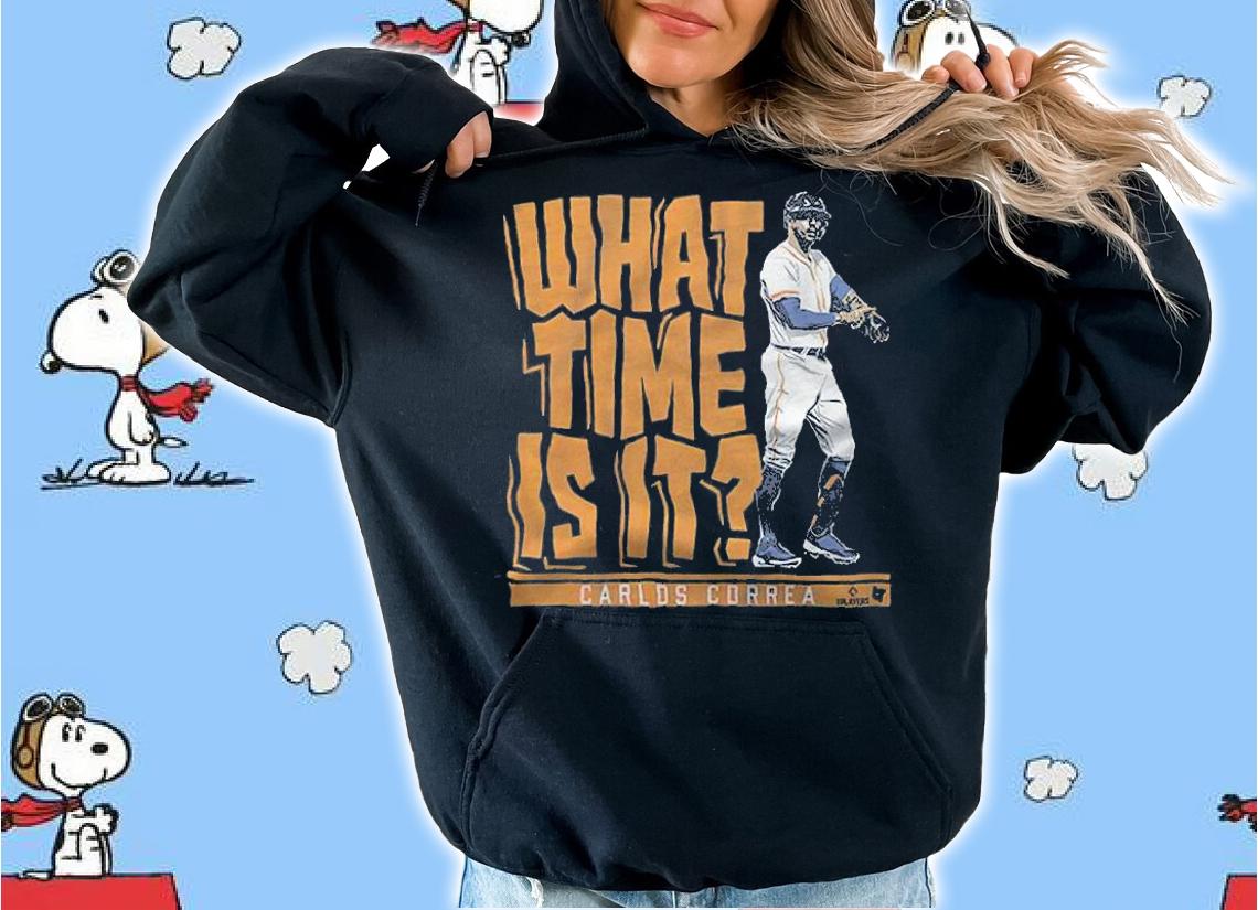 Carlos Correa What Time Is It Shirt t-shirt