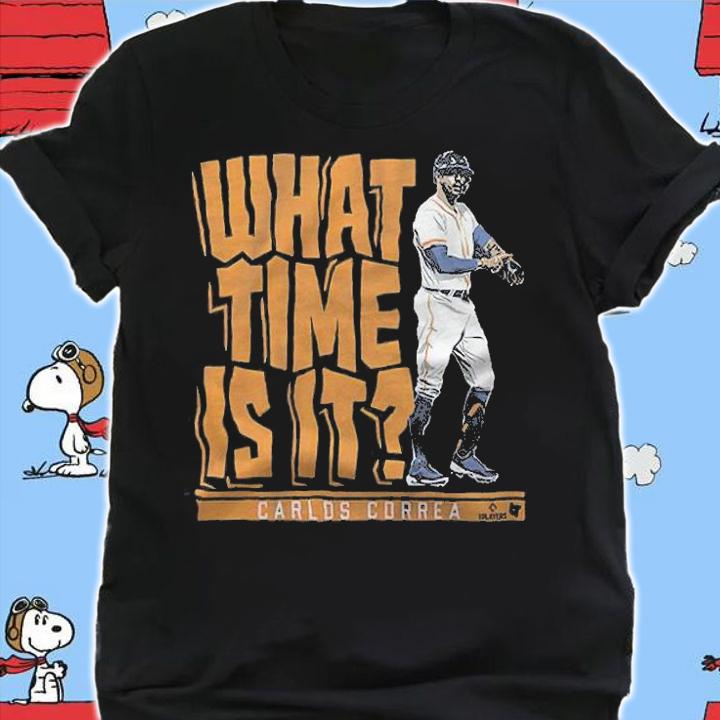 Carlos Correa What Time Is It Shirt t-shirt