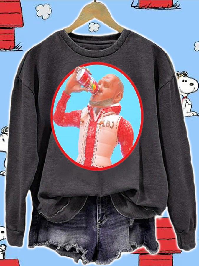 Lebron James Cranberry Sprite Shirt t-shirt sweatshirt