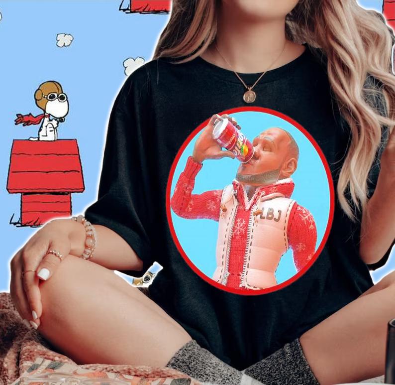 Lebron James Cranberry Sprite Shirt t-shirt woman shirt