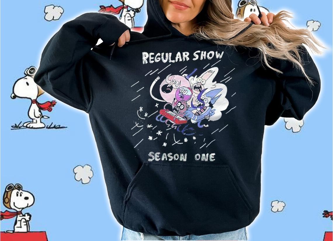 Regular show season one funny T-shirt t-shirt