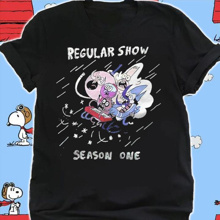 Regular show season one funny T-shirt t-shirt