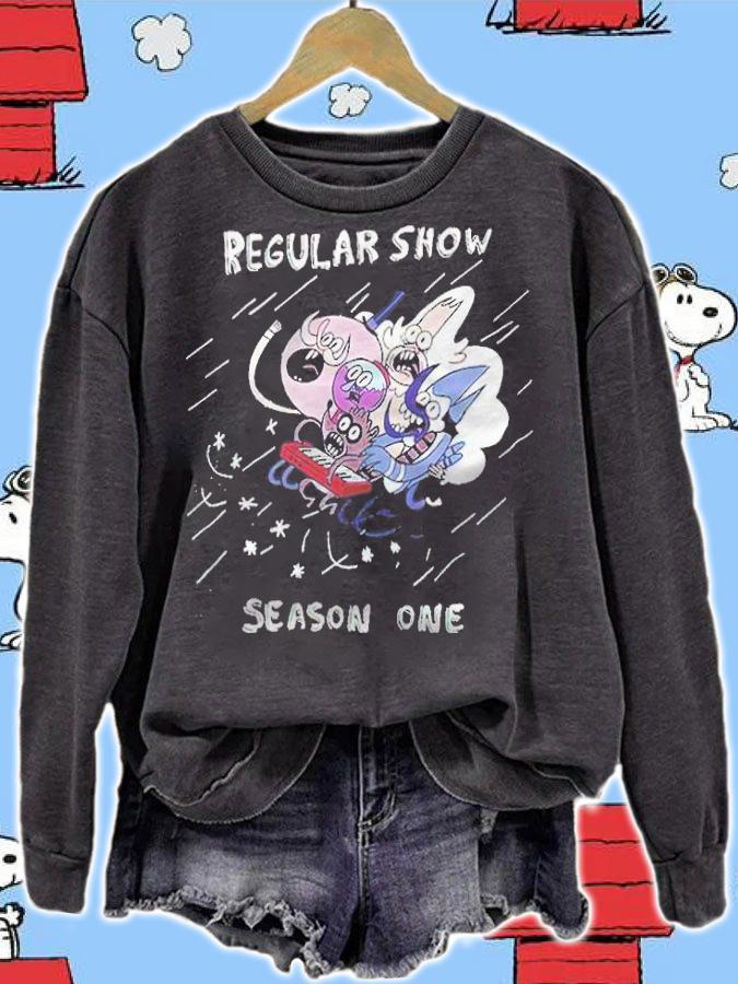 Regular show season one funny T-shirt t-shirt