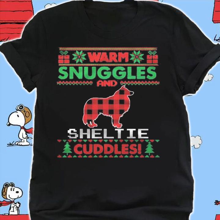 Sheltie Dog Christmas Pajama Shirt Ugly Christmas Sweater Shirt t-shirt shirt