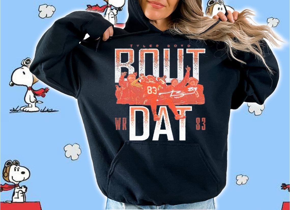 Tyler Boyd Cincinnati Bout Dat Football Shirt t-shirt