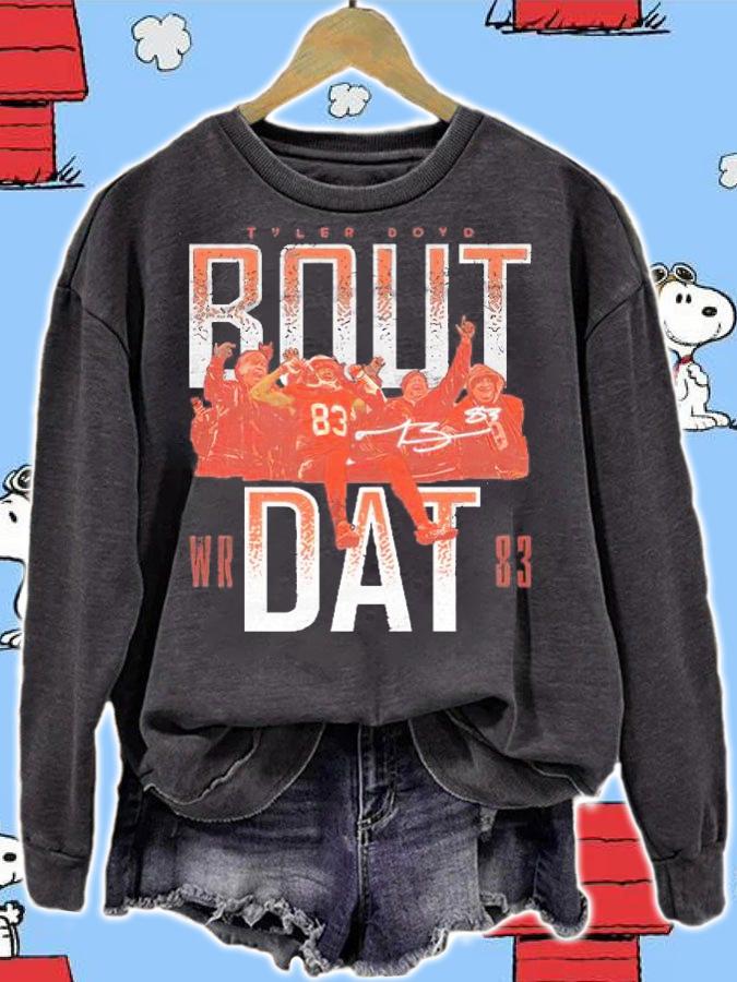 Tyler Boyd Cincinnati Bout Dat Football Shirt t-shirt