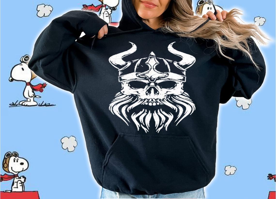 Viking Skull Viking Warrior Viking T-Shirt t-shirt
