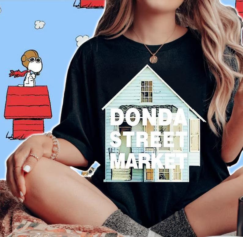 Donda Street Market T-Shirt t-shirt woman shirt