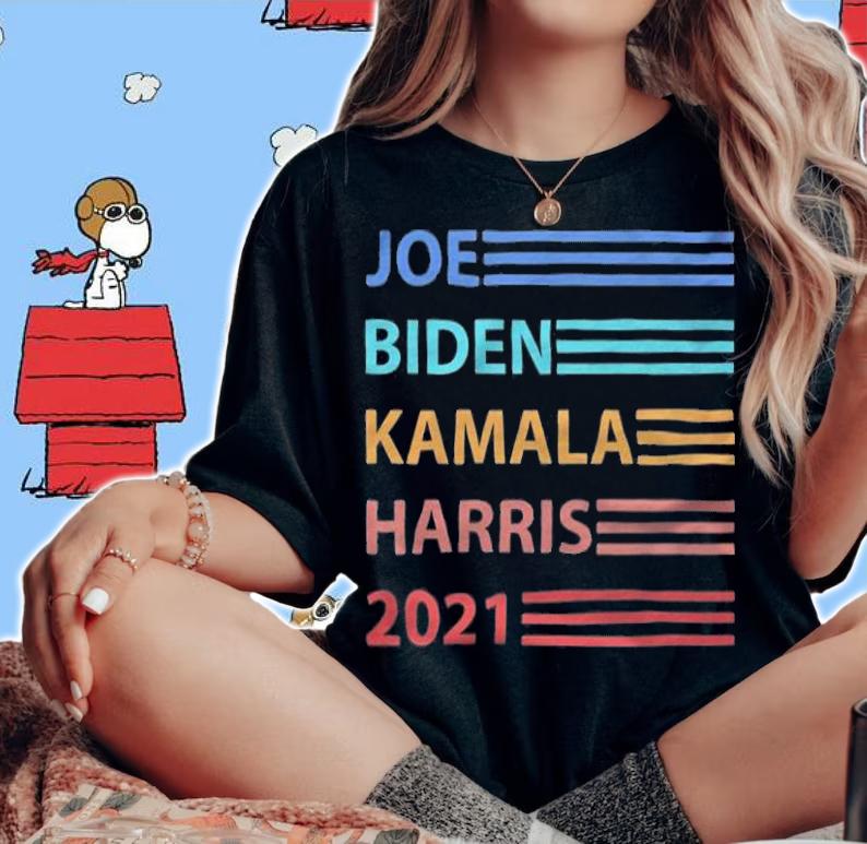 Trending inauguration Day Joe Biden Kamala Harris Biden Harris 2021 T-Shirt t-shirt woman shirt