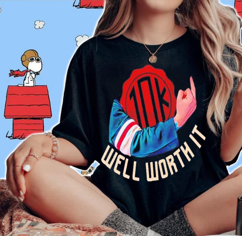 Wild Takes Well Worth It 10K Ryan Hartman Shirt t-shirt woman shirt
