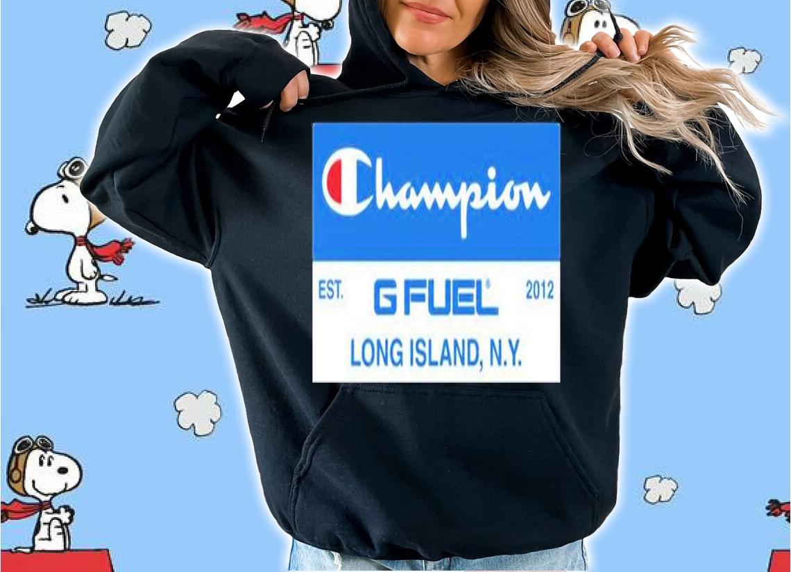 Champion Gfuel Long Island Ny Est 2012 T-Shirt t-shirt hoodie
