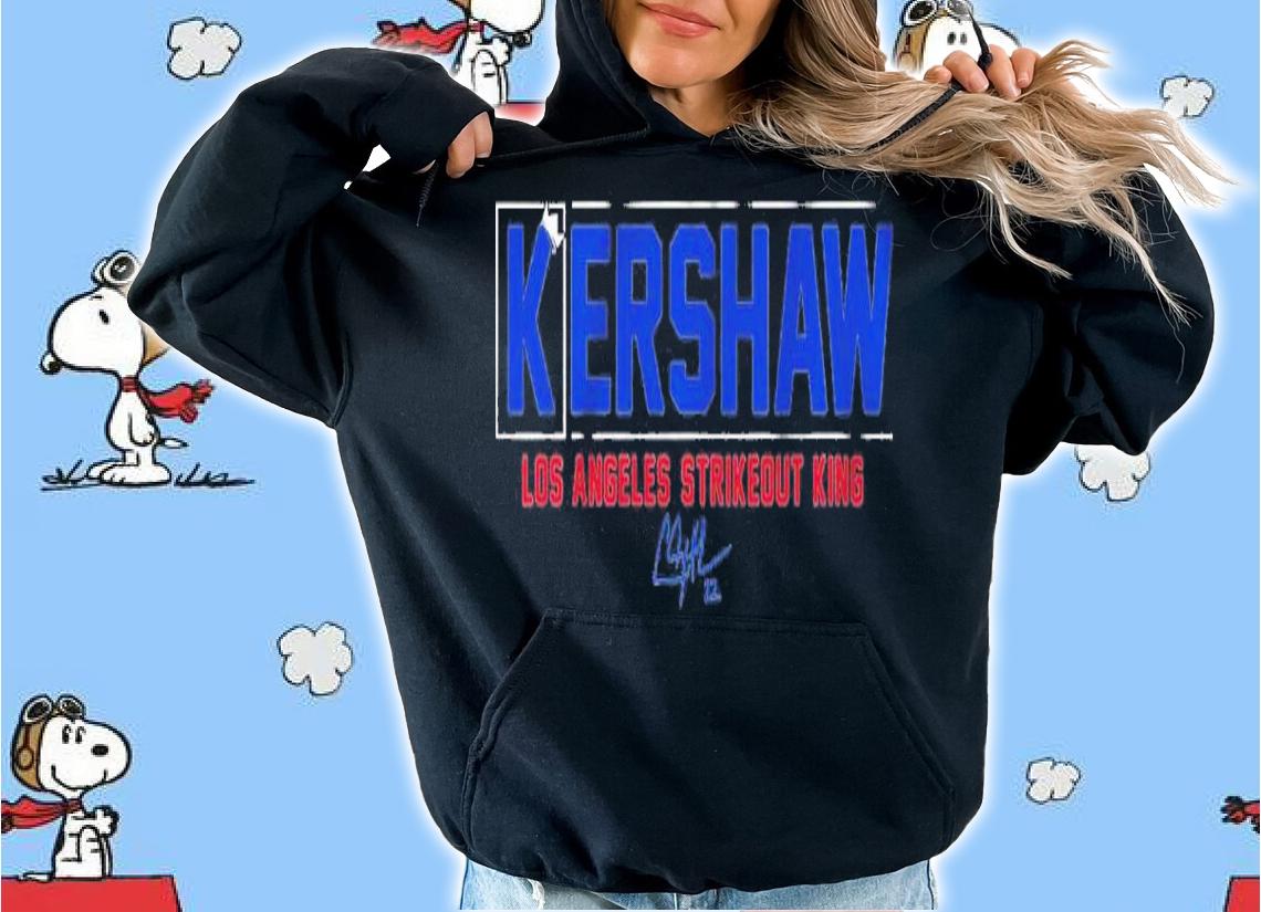 Clayton Kershaw Los Angeles Strikeout King Shirt t-shirt