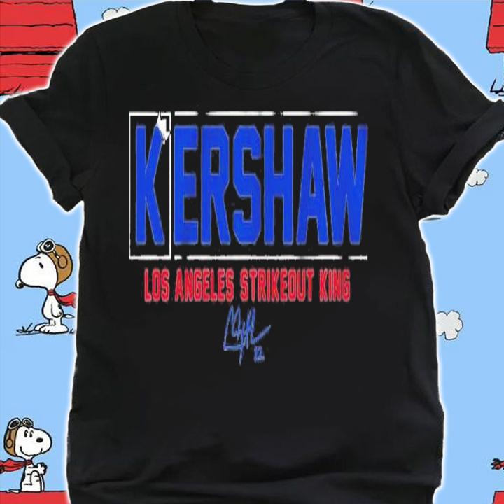 Clayton Kershaw Los Angeles Strikeout King Shirt t-shirt