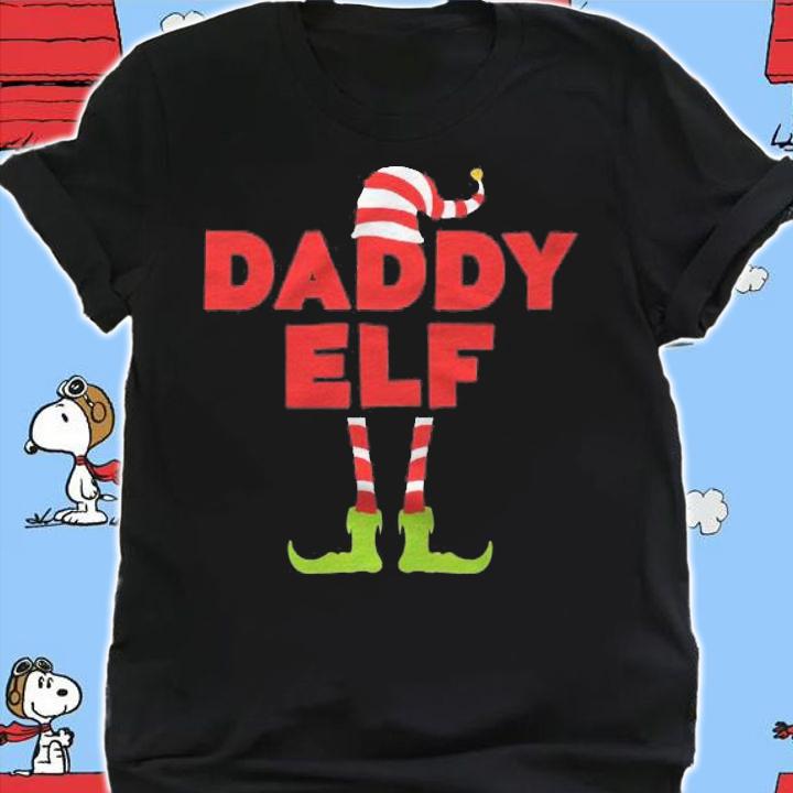 Daddy Elf Shirt Matching Christmas Costume Shirt t-shirt shirt