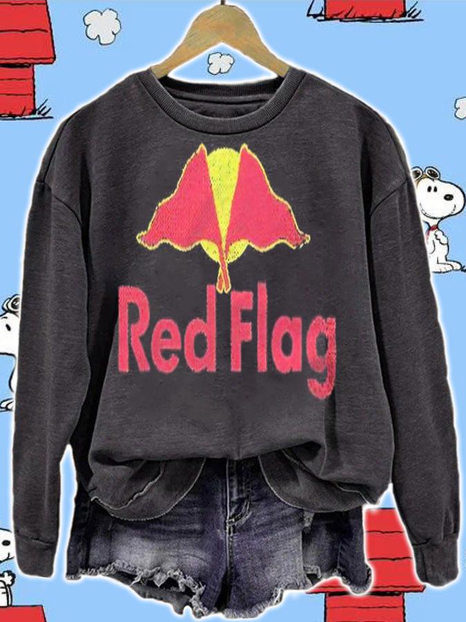 Dom Mazzetti Red Flag T-shirt t-shirt sweatshirt