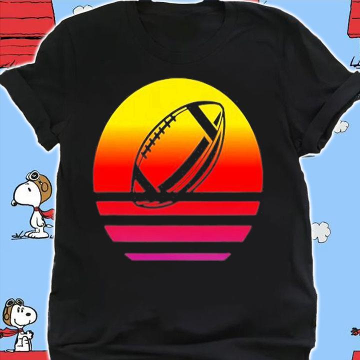 Football Retro Style Vintage American T-Shirt t-shirt shirt