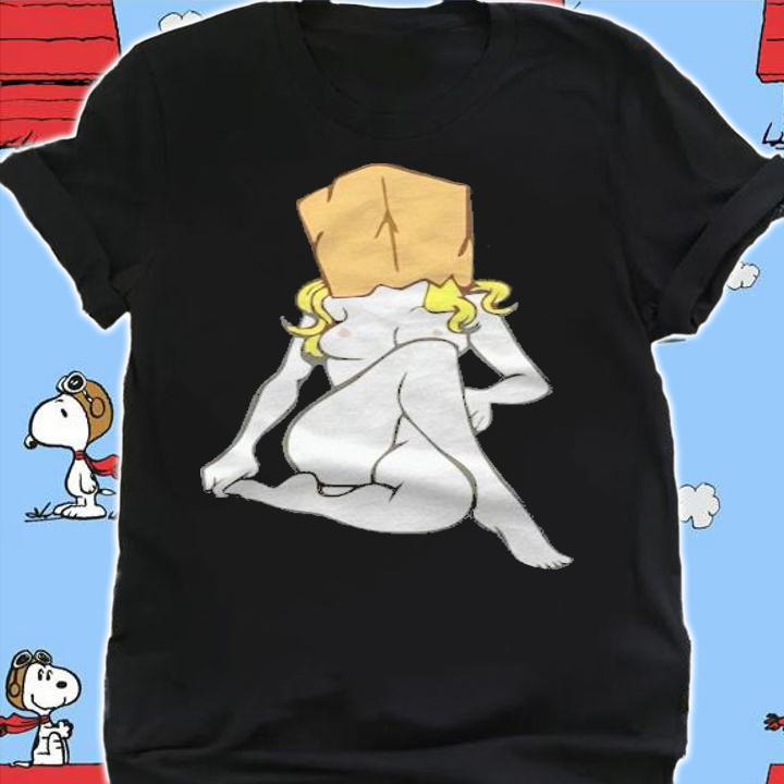 Funny Rude Bag On Girls Head Shirt t-shirt shirt