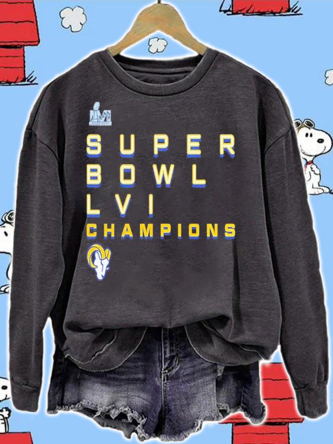 Los Angeles Rams Super Bowl LVI Champions Roster Signature Shirt t-shirt sweatshirt