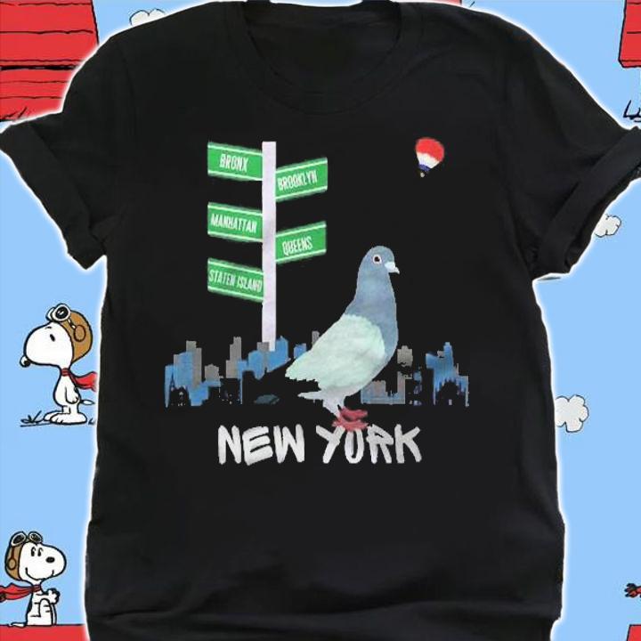 Pigeons Of New York City Shirt t-shirt shirt