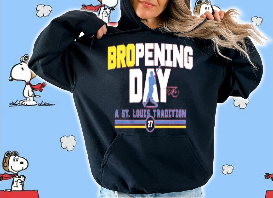 Tyler O'neill Bropening Day A St. Louis Tradition Baseball Shirt t-shirt hoodie