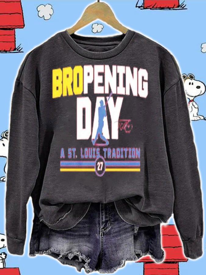 Tyler O'neill Bropening Day A St. Louis Tradition Baseball Shirt t-shirt sweatshirt