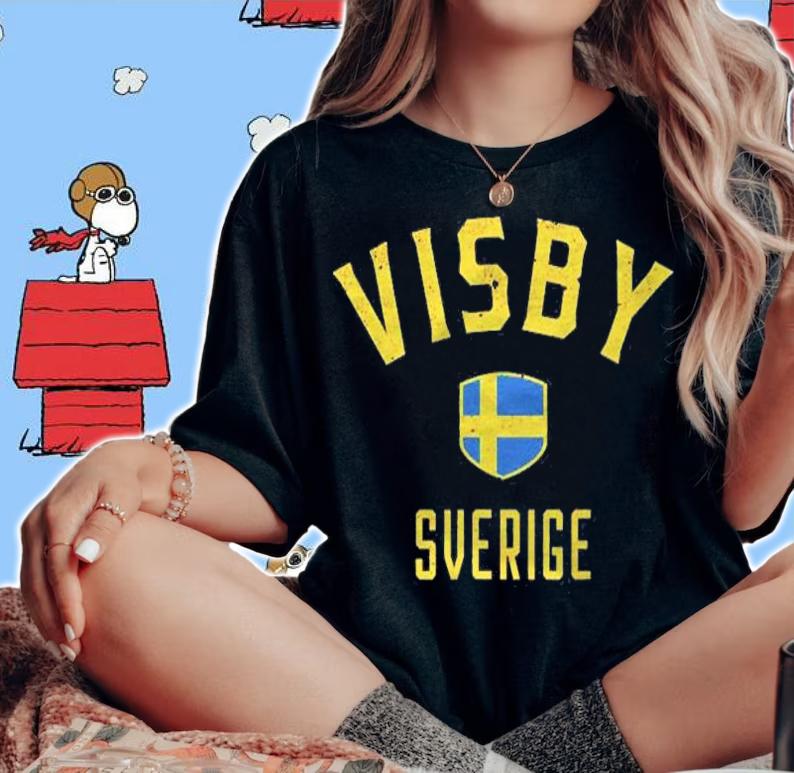 Visby Sweden Visby Sverige Gift Shirt t-shirt