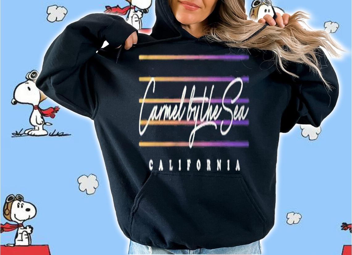 Carmel By The Sea Retro Style T-shirt hoodie