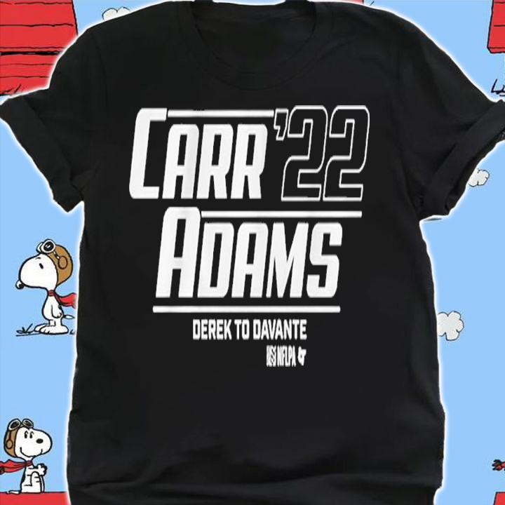 Derek Carr And Davante Adams Carr Adams '22 Shirt