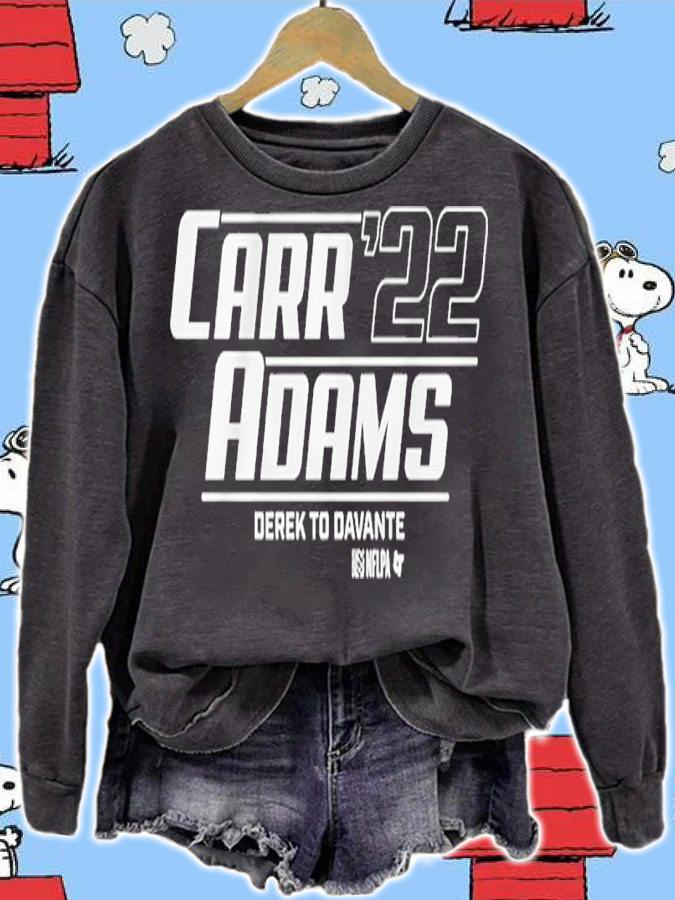 Derek Carr And Davante Adams Carr Adams '22 Shirt