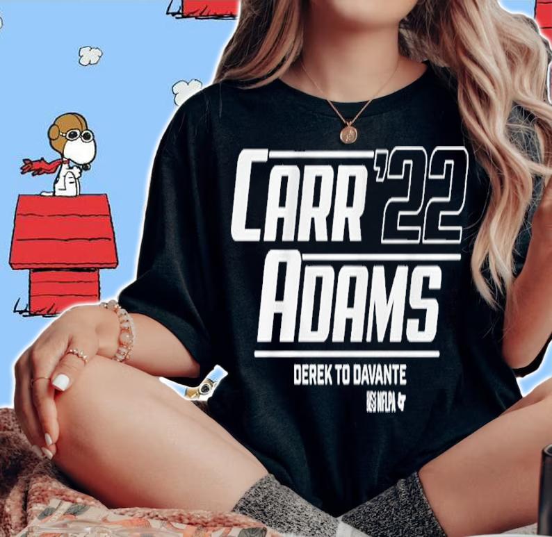 Derek Carr And Davante Adams Carr Adams '22 Shirt