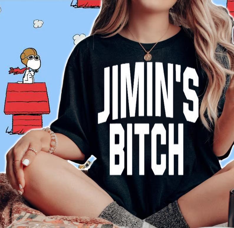 Jimins Bitch Bts Chicago T-Shirt woman shirt