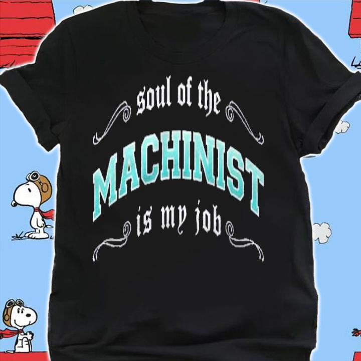Machinist Is My Job Fantasy Mmo Gamer Shirt
