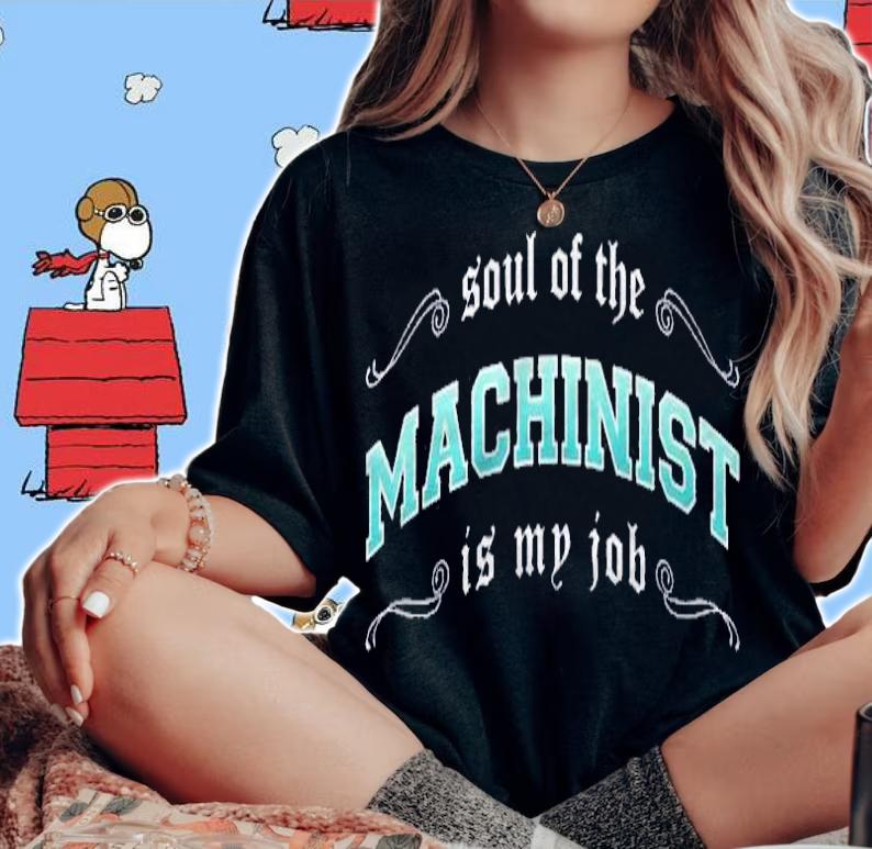 Machinist Is My Job Fantasy Mmo Gamer Shirt