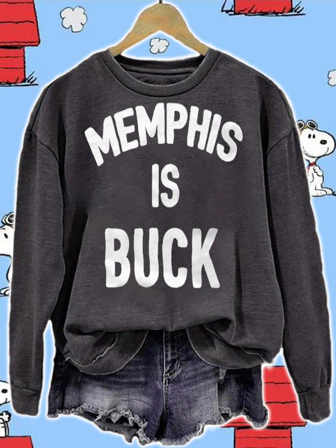 Memphis is buck logo T-shirt