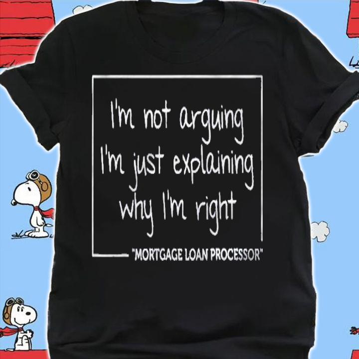 Mortgage Loan Processor Gift Funny Job Profession Birthday Shirt shirt