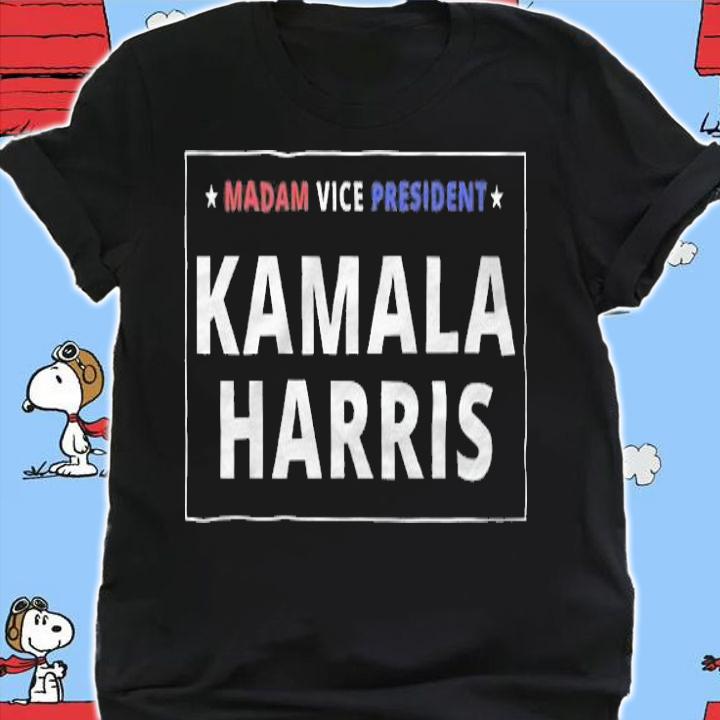 Official kamala Harris Madam Vice President T-Shirt shirt