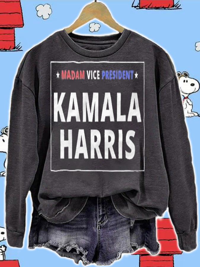Official kamala Harris Madam Vice President T-Shirt sweatshirt
