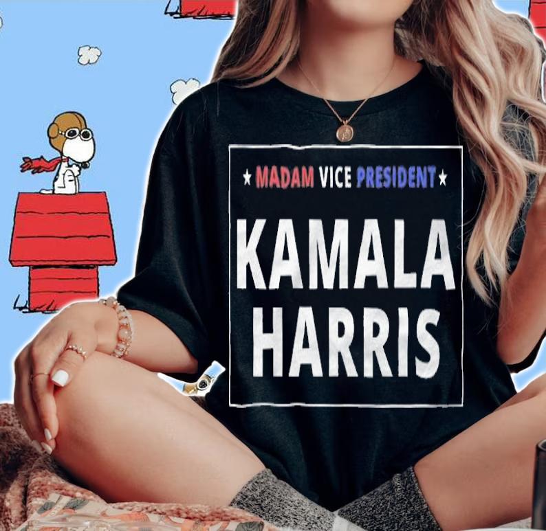 Official kamala Harris Madam Vice President T-Shirt woman shirt