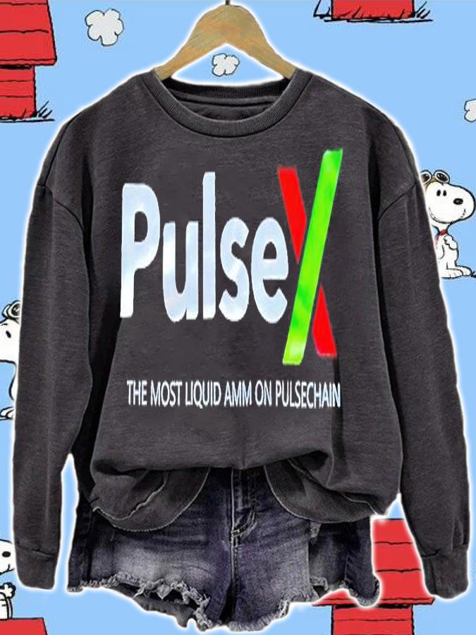 PulseX The Most Liquid Amm On Pulsechain T-Shirt sweatshirt