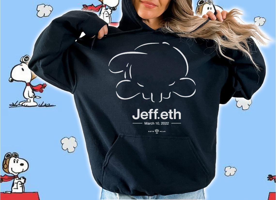 Rotowear Merch Jeff.Eth March 10 2022 T-Shirt