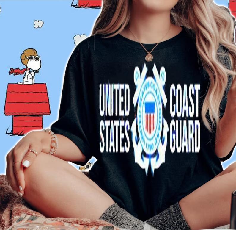 Us Coast Guard Uscg United States Anchor Shirt