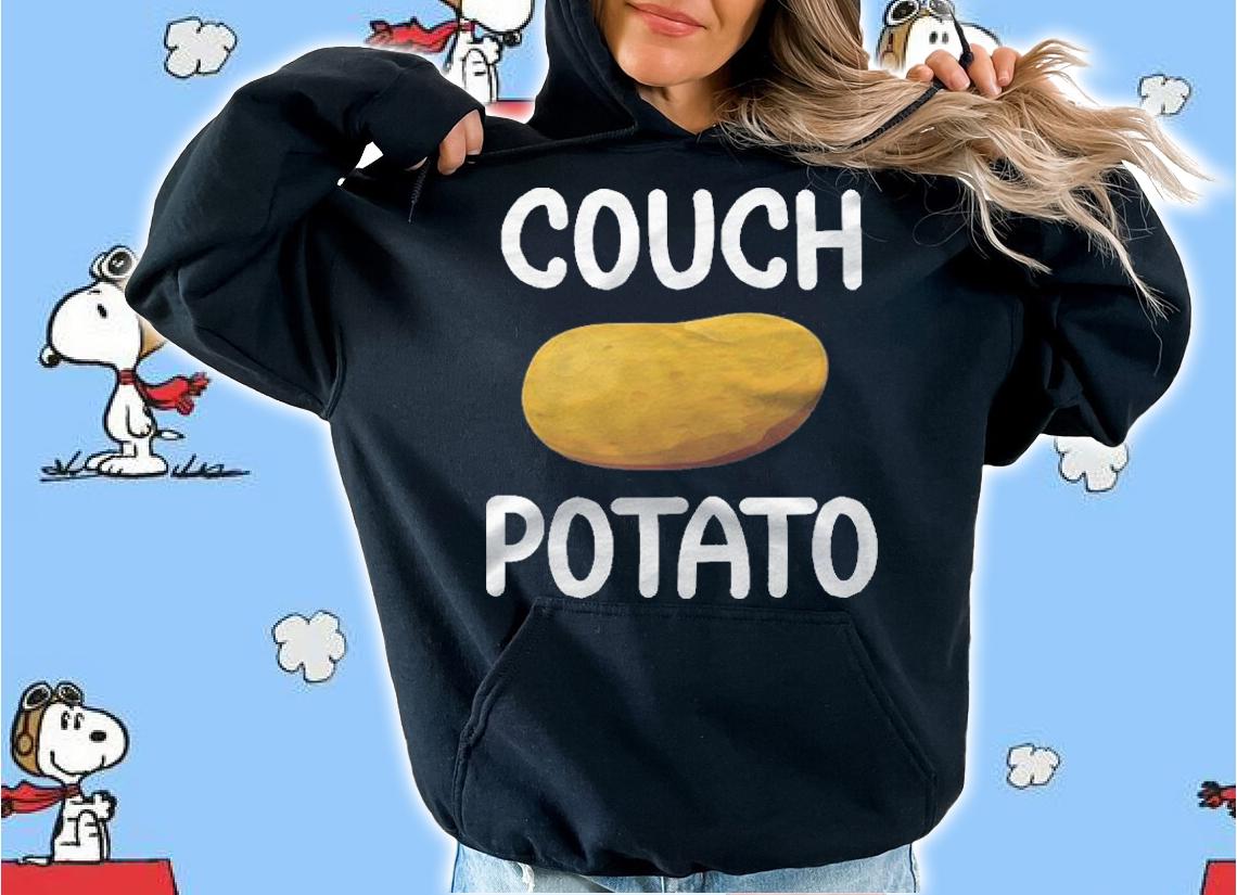 Funny Couch Potato Joke Sarcastic Family Shirt hoodie