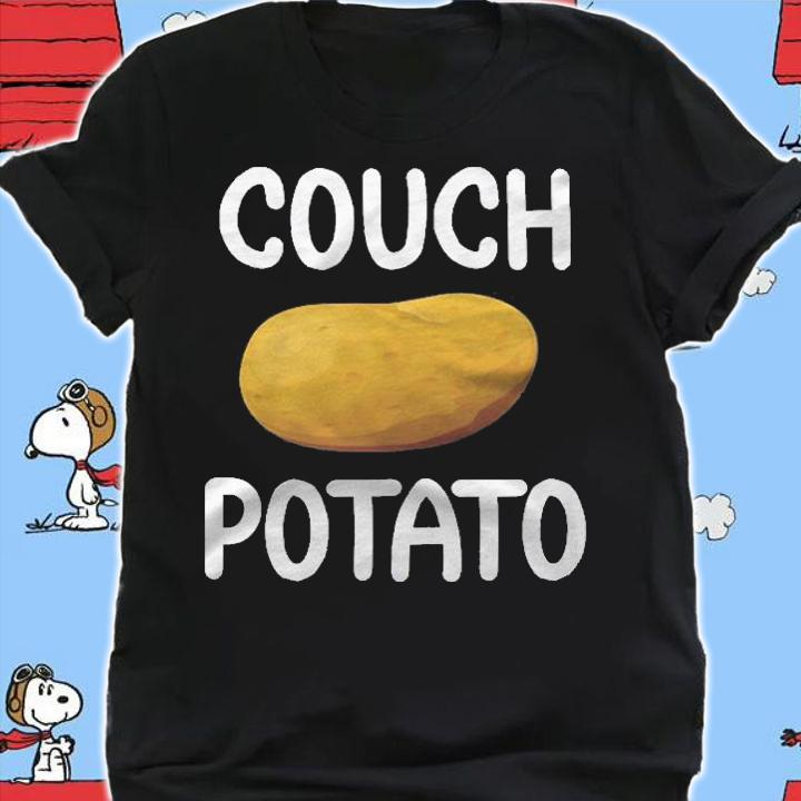 Funny Couch Potato Joke Sarcastic Family Shirt shirt