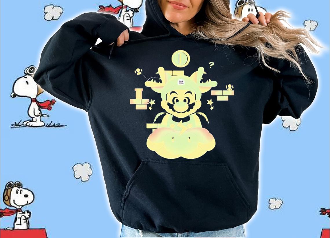 Mario Let's A Go Shirt hoodie